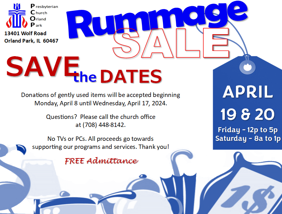 2024 Rummage Sale